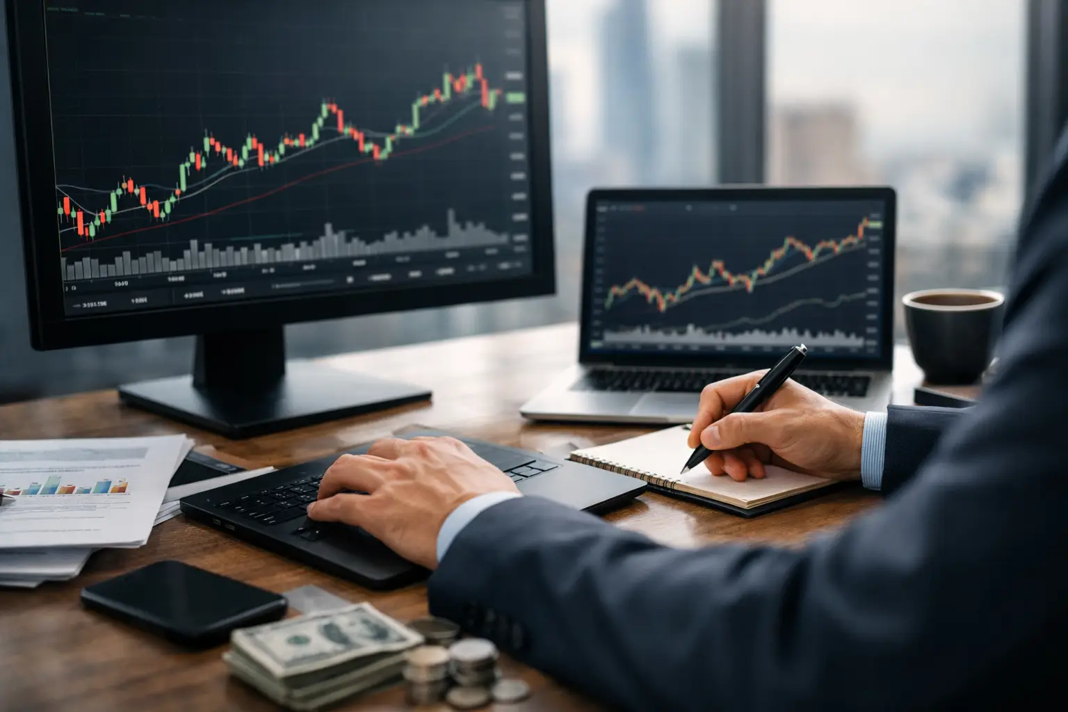 ¿Qué es un reto de cuentas de trading financiadas?