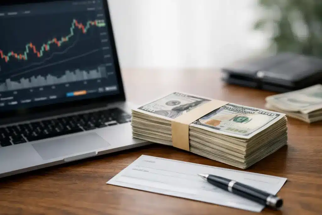 Funded Account Payout Example: $100K Trade
